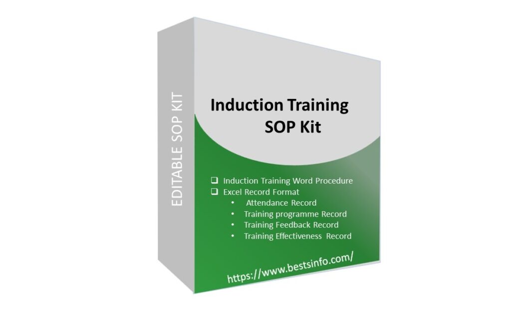 Induction training sop kit