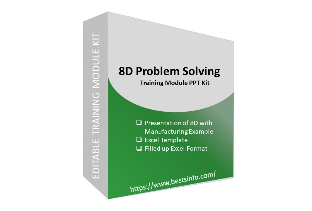 8d problem solving training module ppt kit